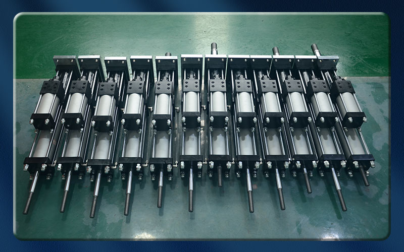 可调行程增压缸